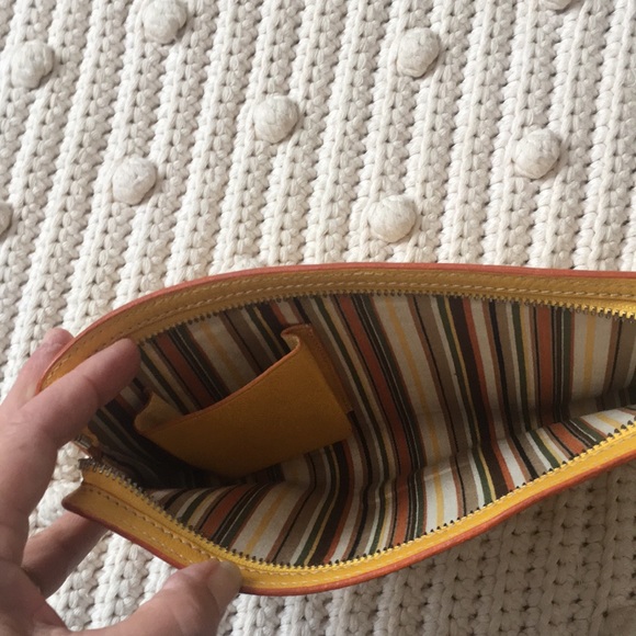 Leather clutch from Italy - Picture 5 of 6